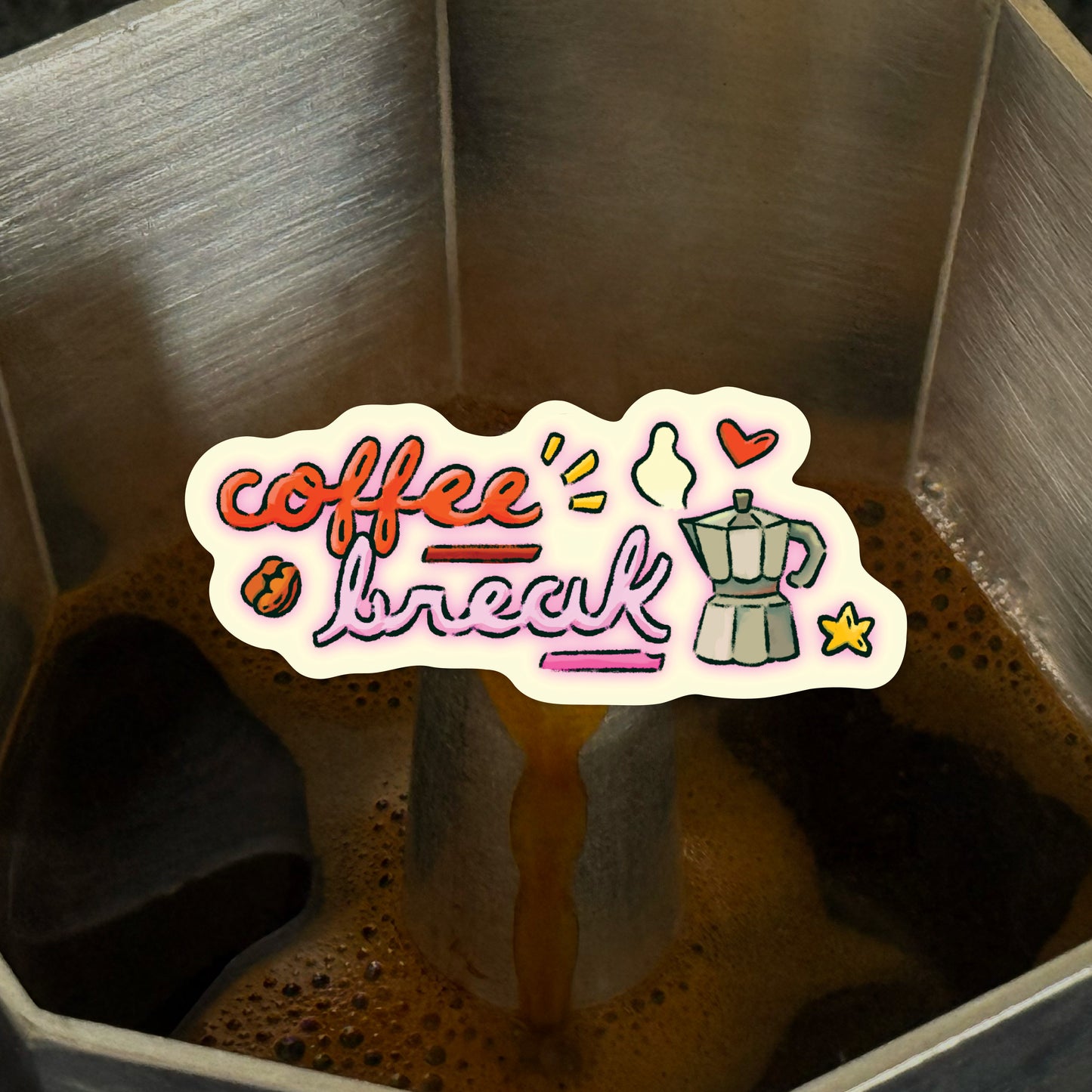 Coffee Break Sticker