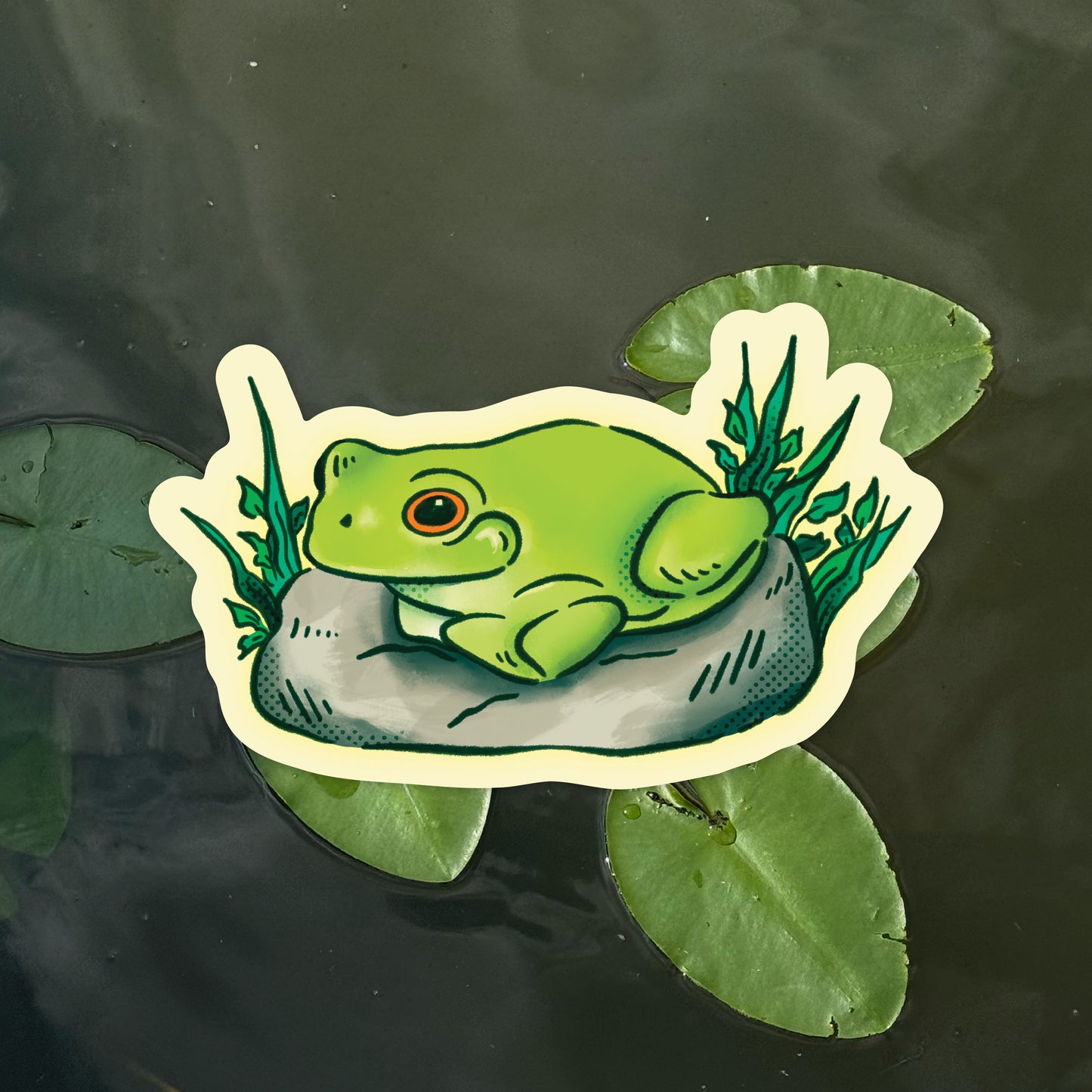 Froggy Sticker