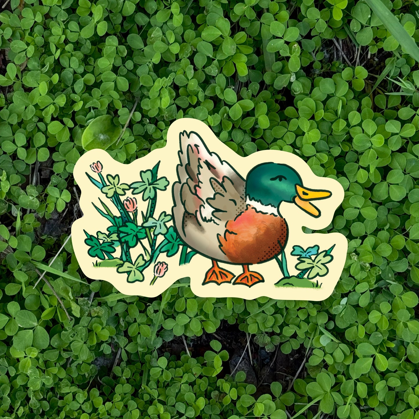 Mr. Mallard Sticker