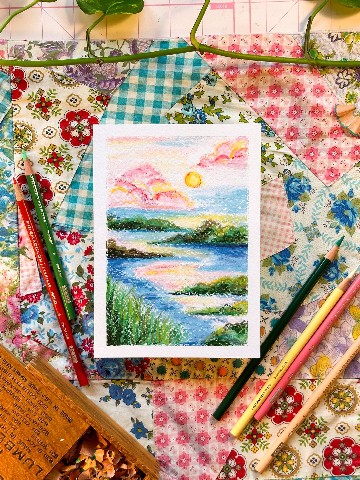 Pastel River | 5x7 Print
