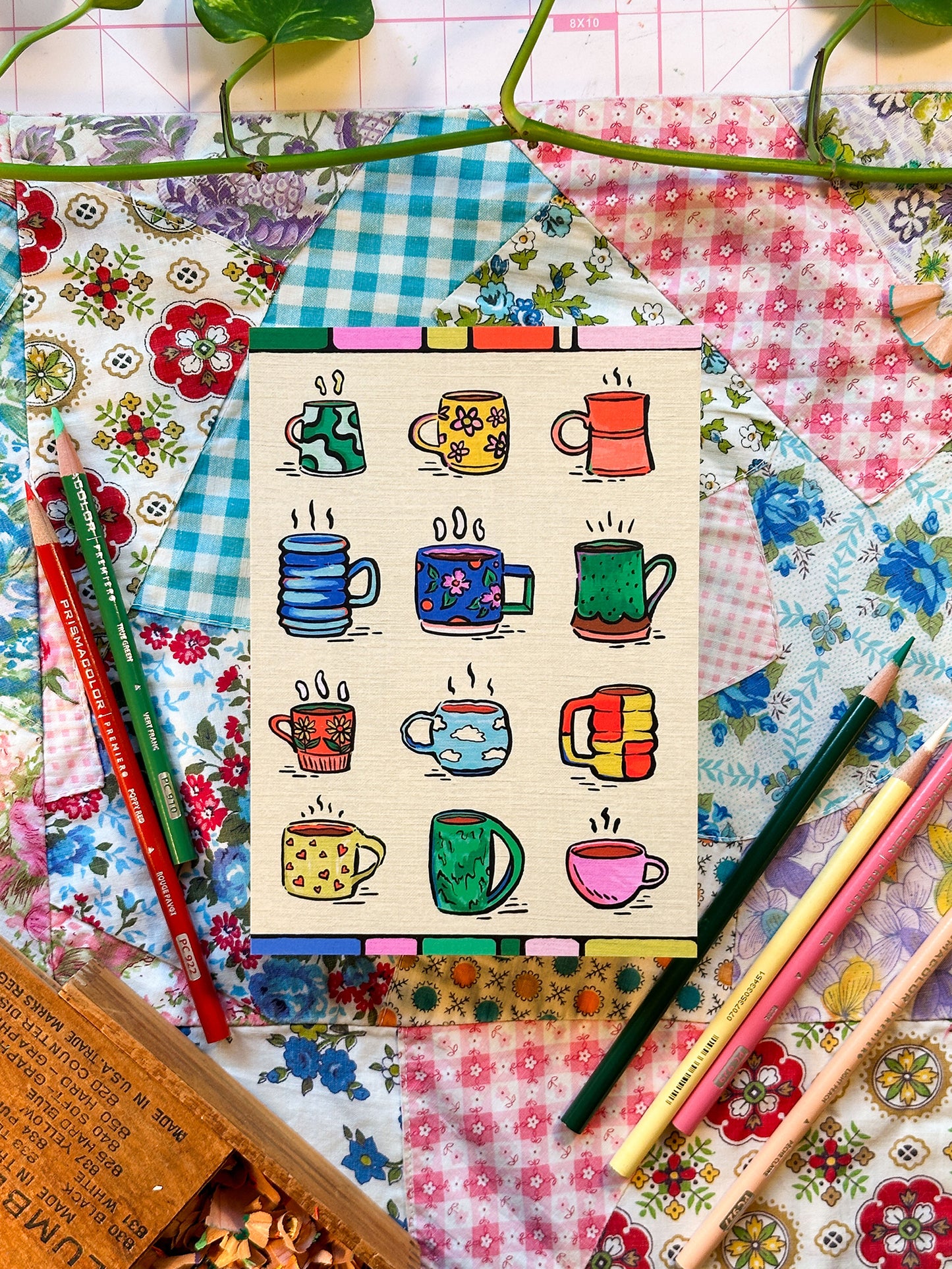 Mugs Mugs Mugs! | 5x7 Print