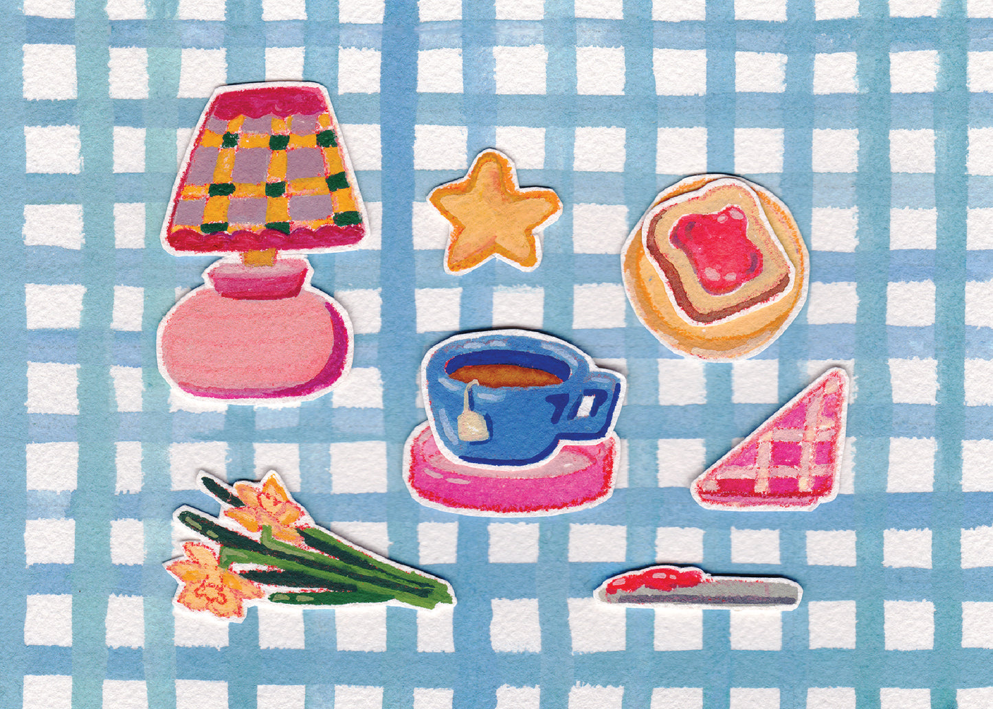 Jam & Bread | 5x7 Print