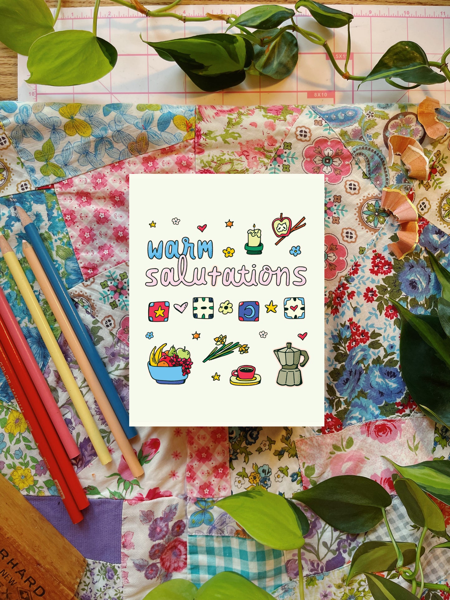 Warm Salutations | Greeting Card