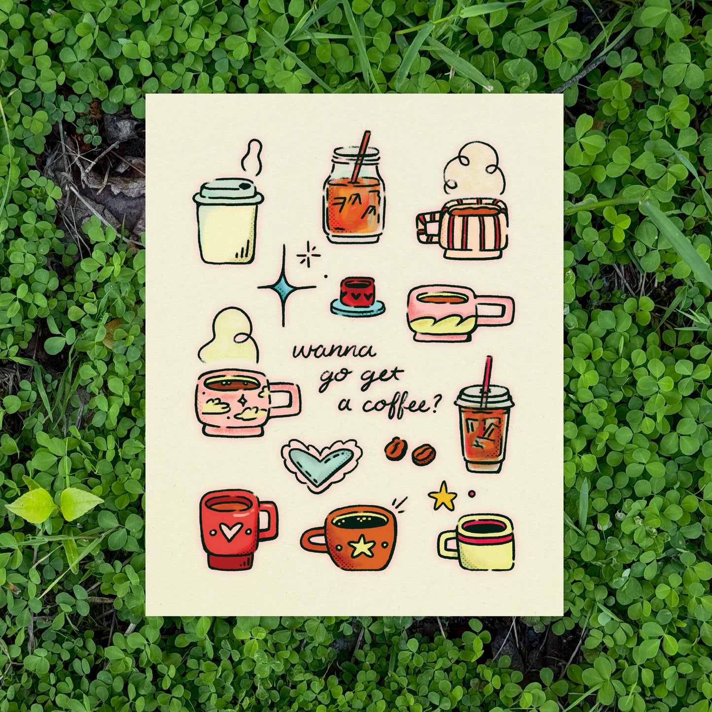 Wanna Go Get a Coffee? | 8x10 Print