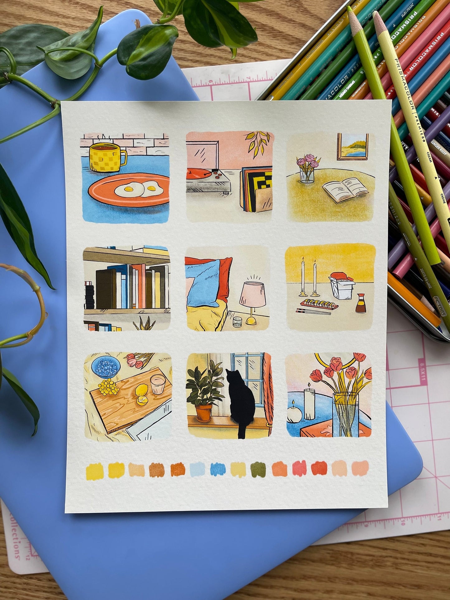 Lovely Grid | 8x10 Print