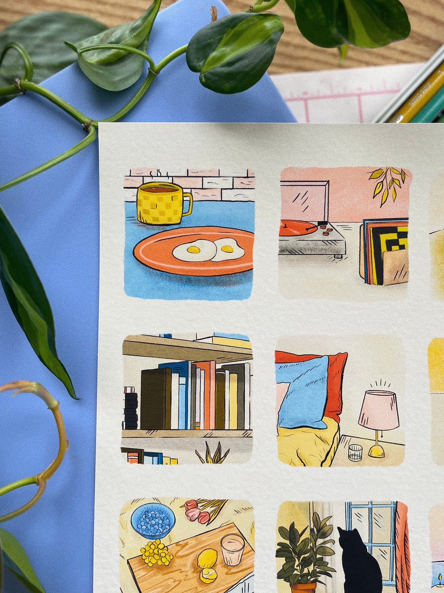 Lovely Grid | 8x10 Print