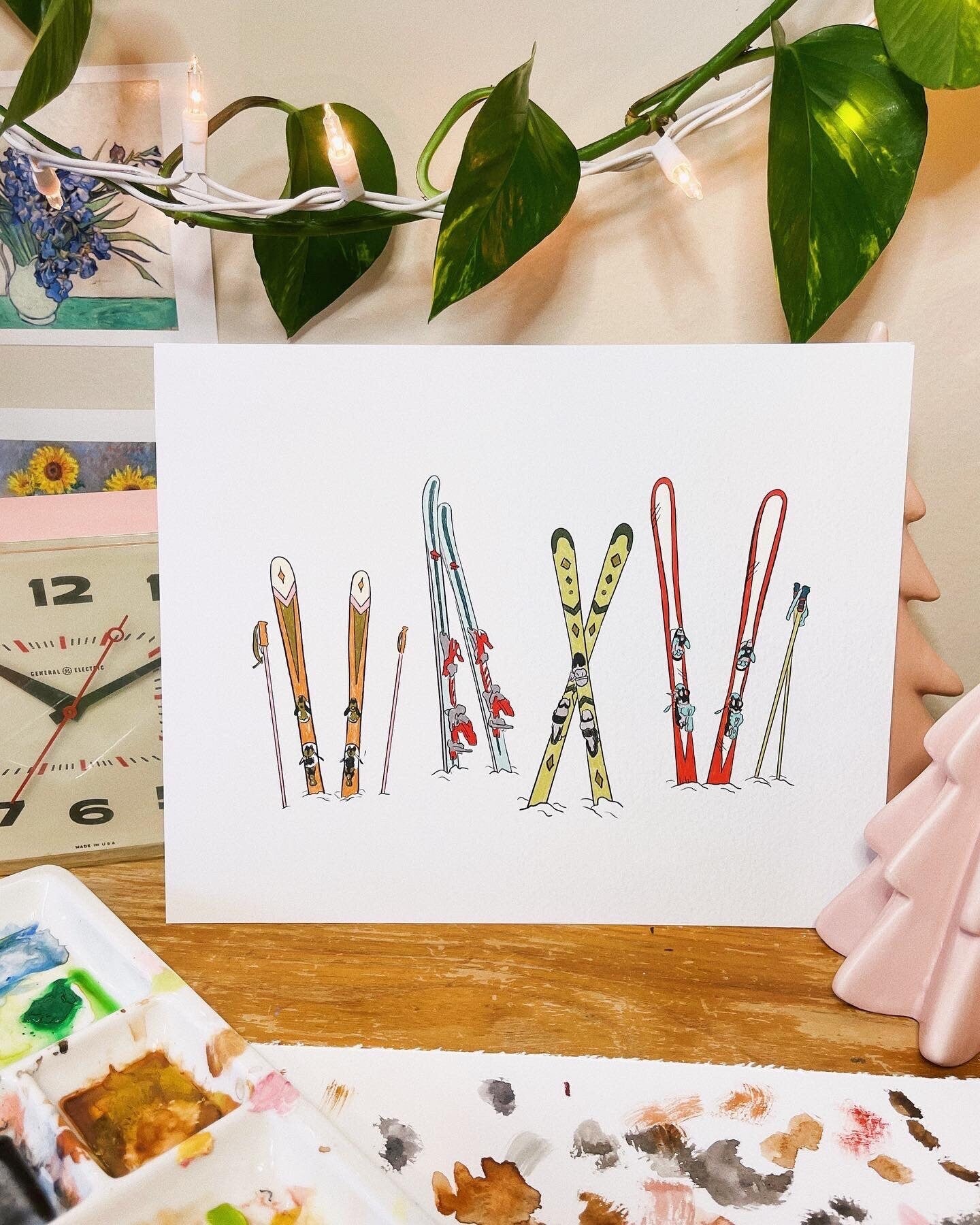 Ski Sets | 8x10 Print