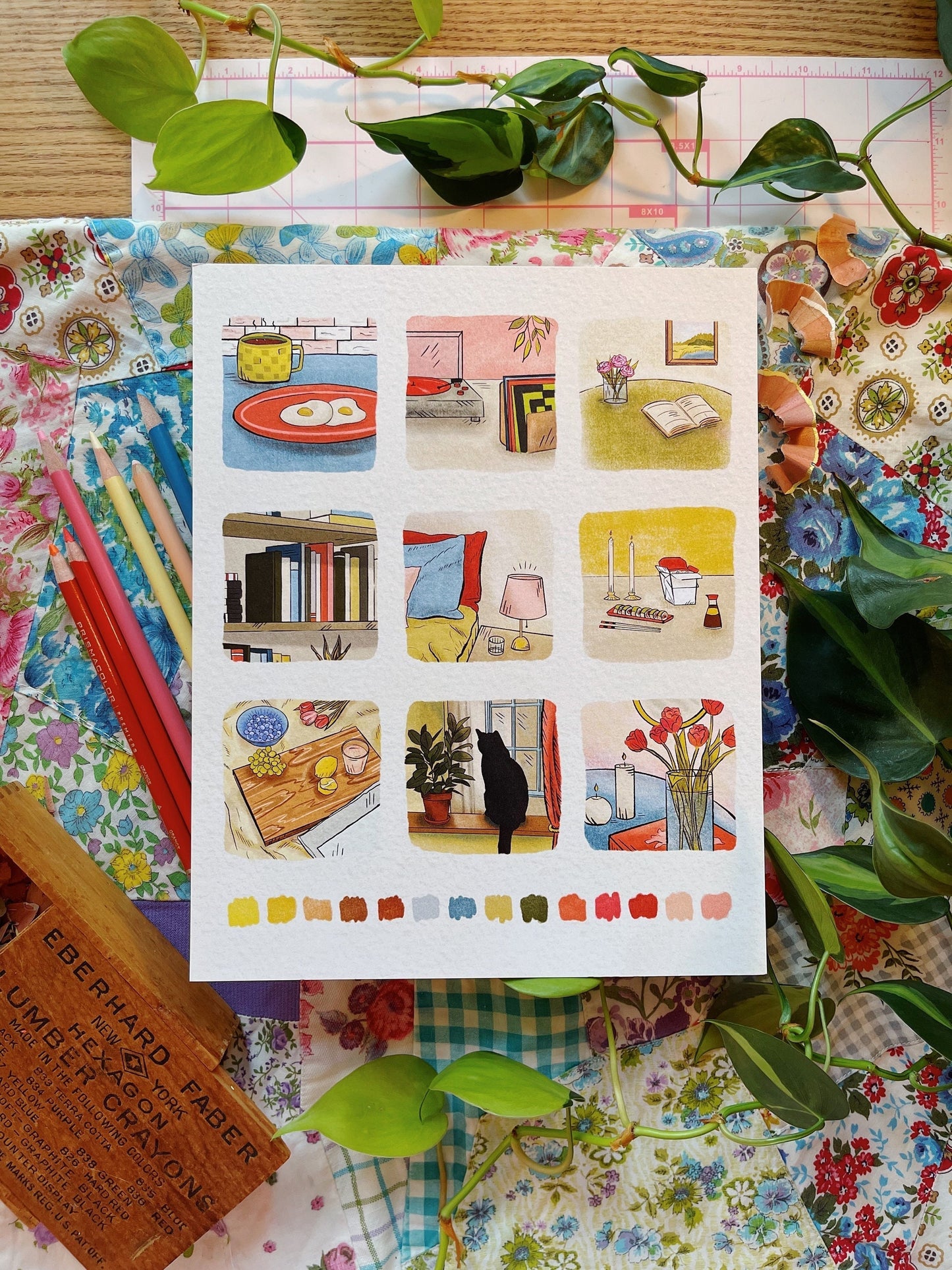 Lovely Grid | 8x10 Print