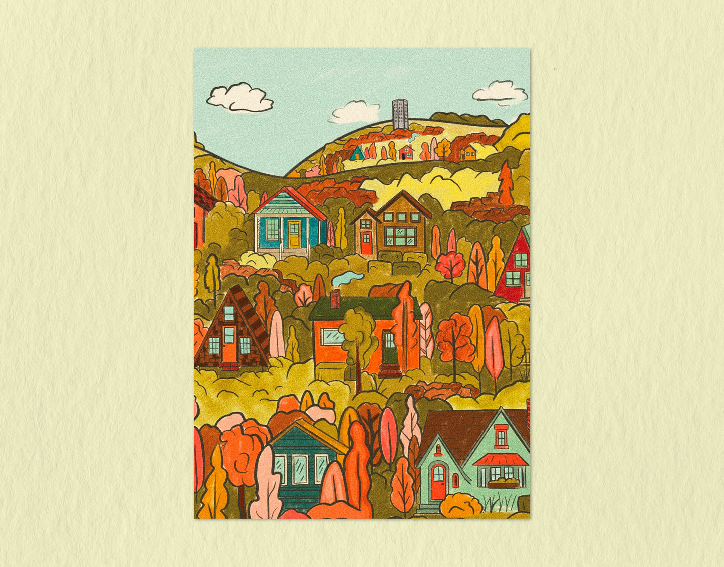 The City on a Hill | 5x7 Print