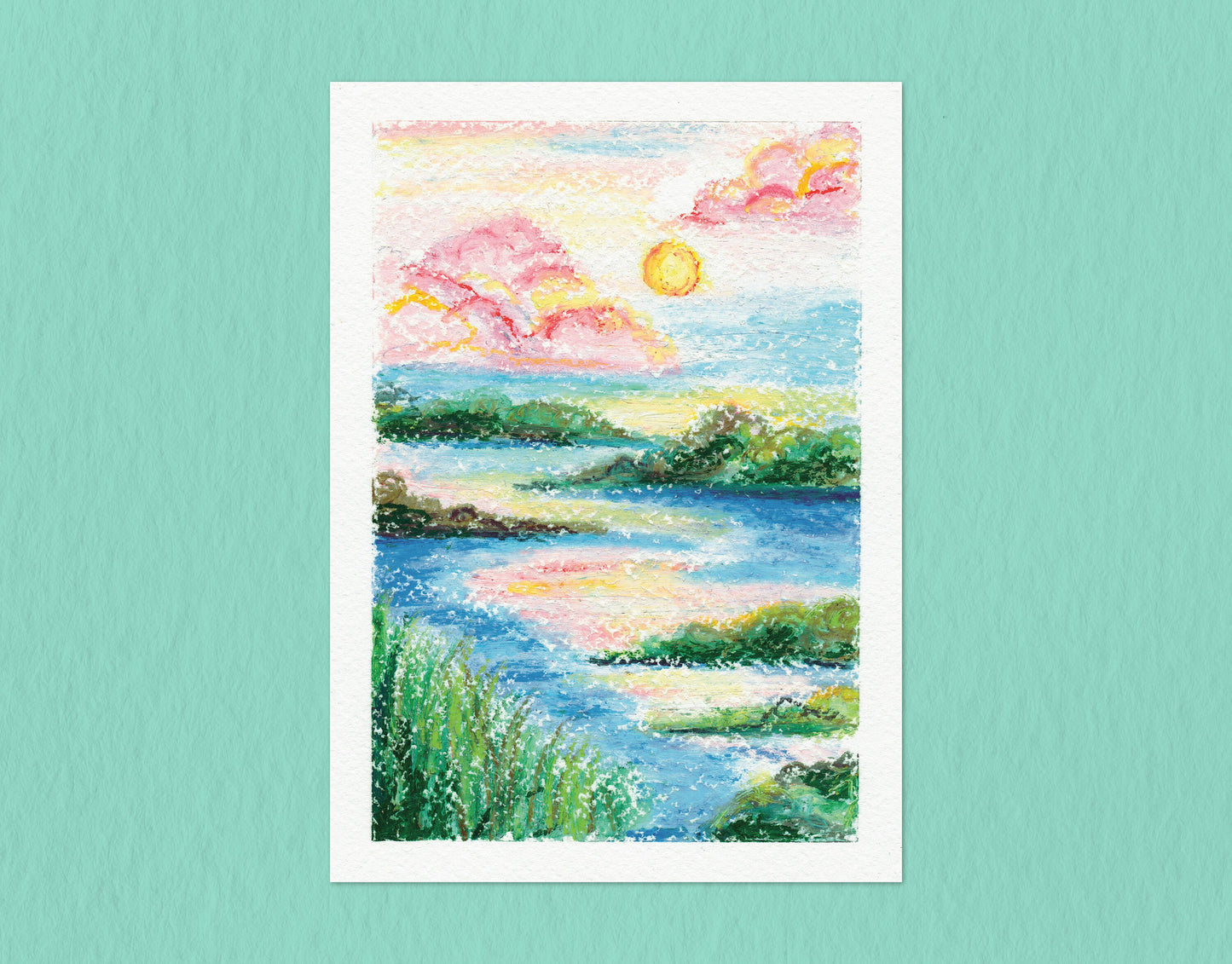 Pastel River | 5x7 Print