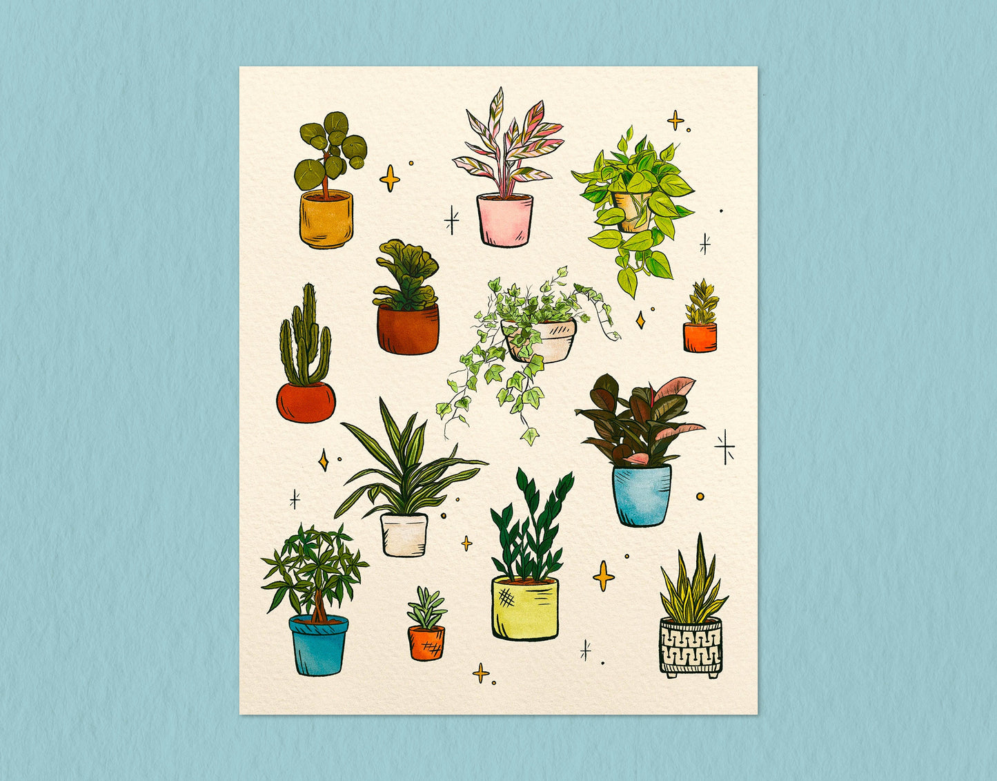 House Plants | 8x10 Print