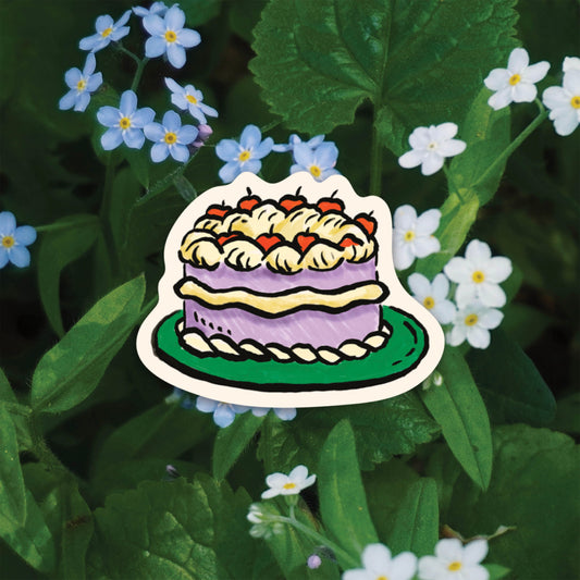Birthday Cake Sticker