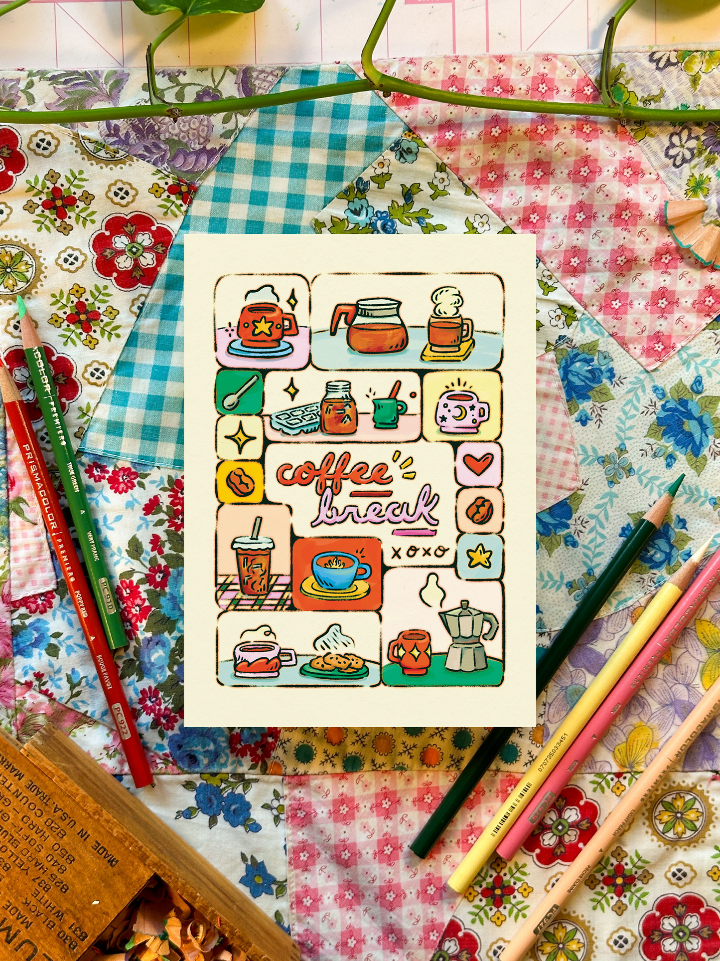 Coffee Break | 5x7 Print