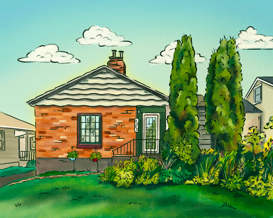 Custom House Portrait