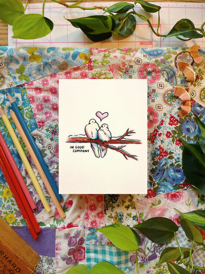 In Good Company | Greeting Card