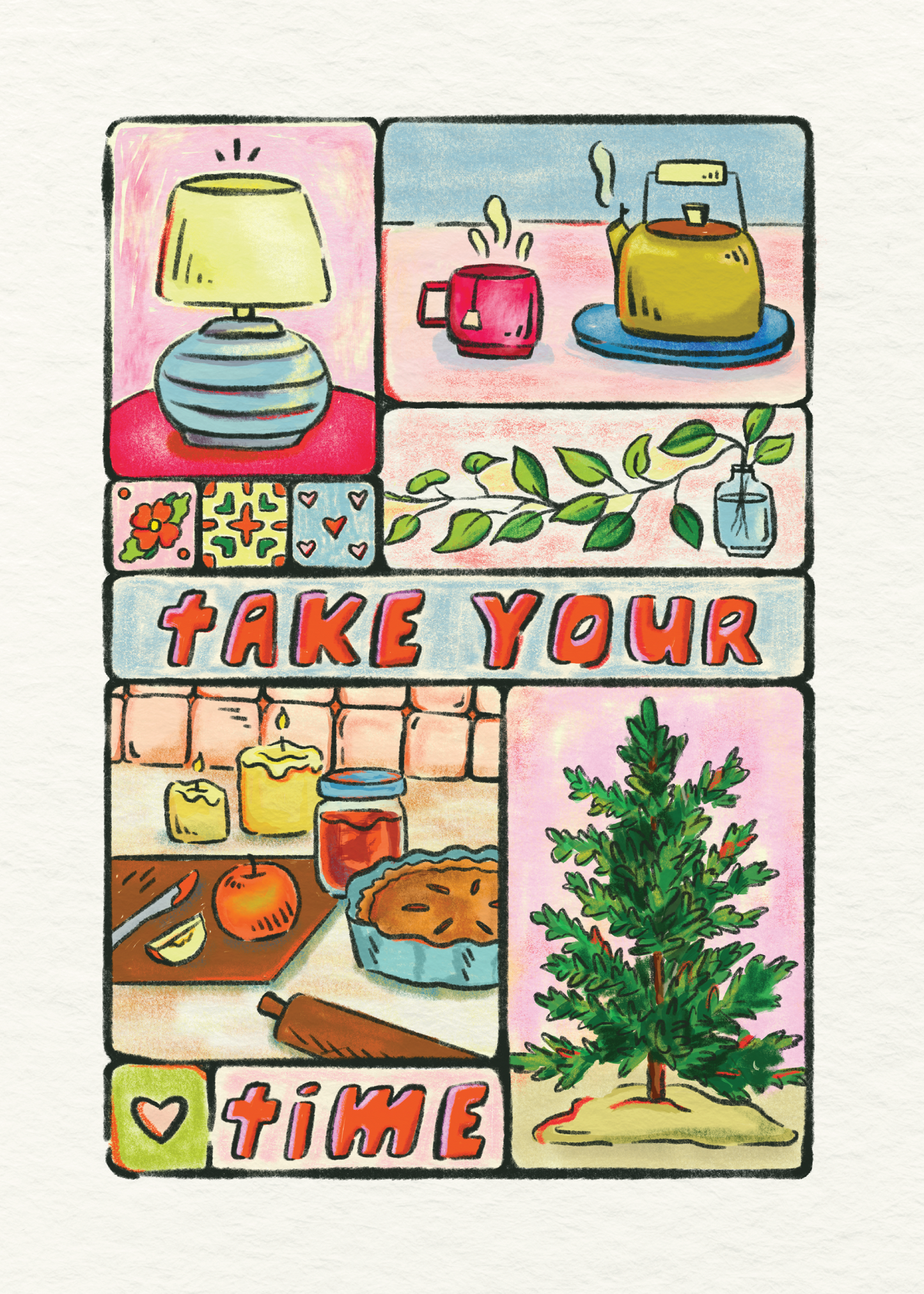 Take Your Time| 5x7 Print