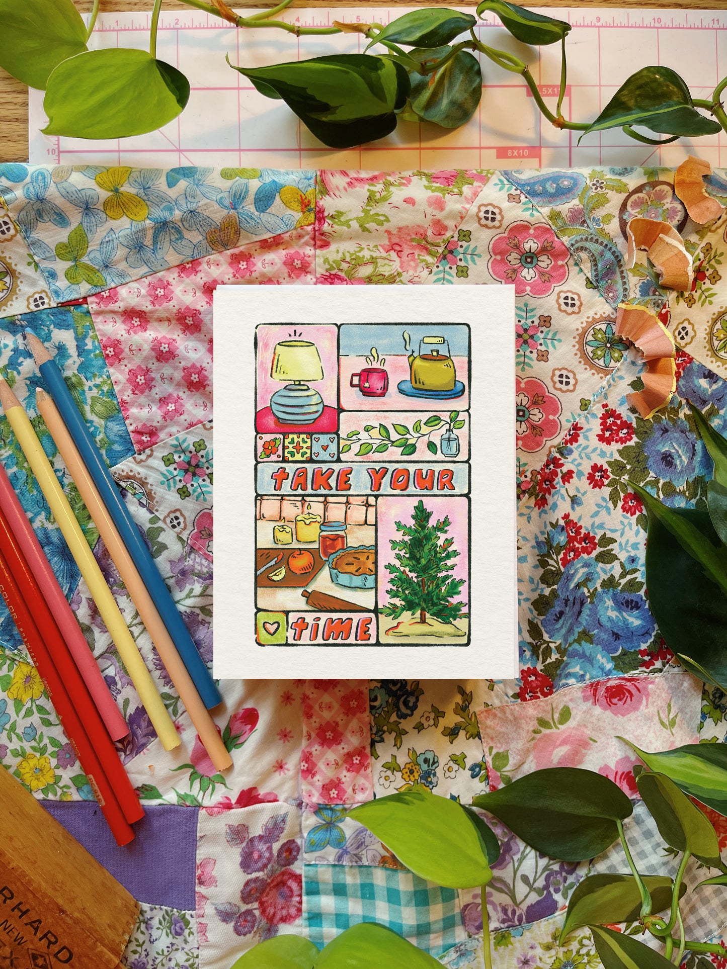 Take Your Time | Greeting Card