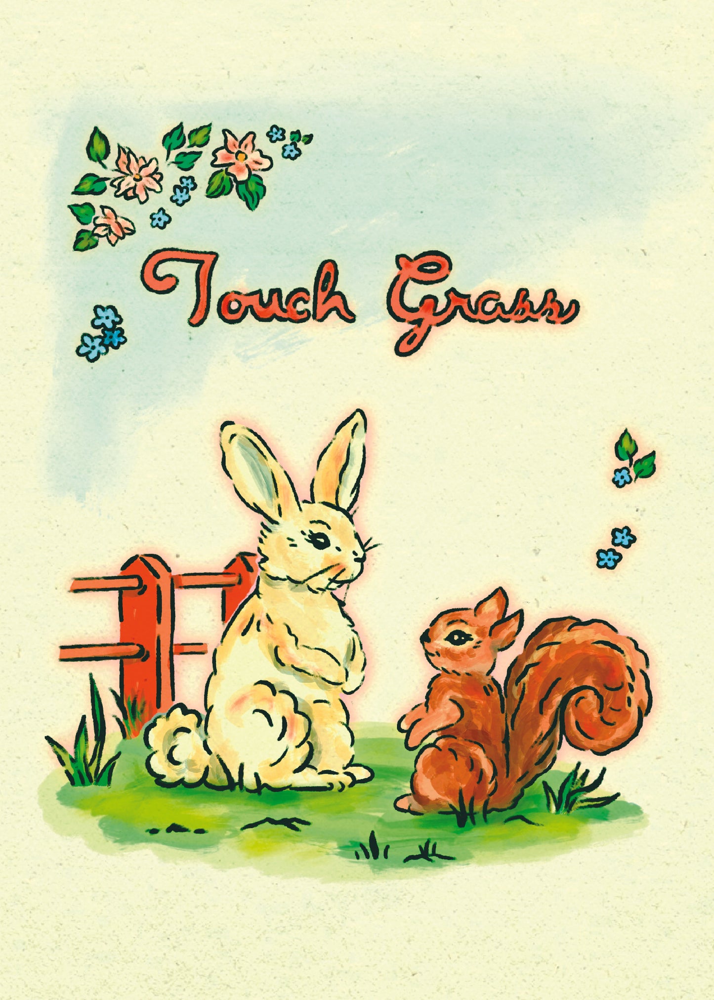 Touch Grass | 5x7 Print