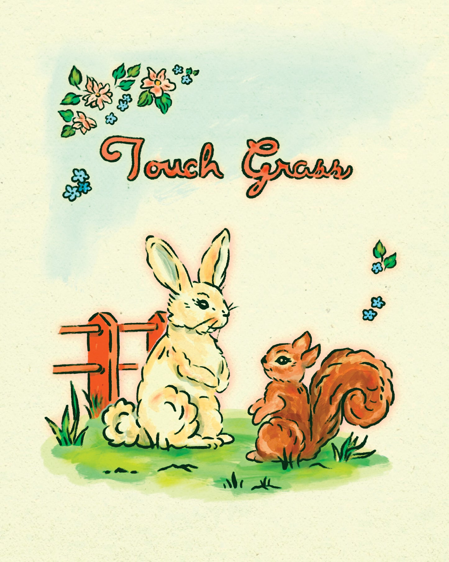 Touch Grass | 8x10 Print