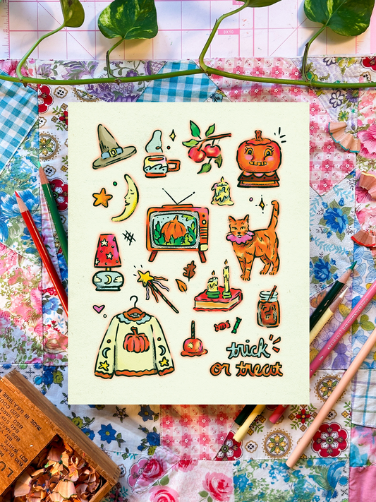 Trick or Treat | 8x10 Print