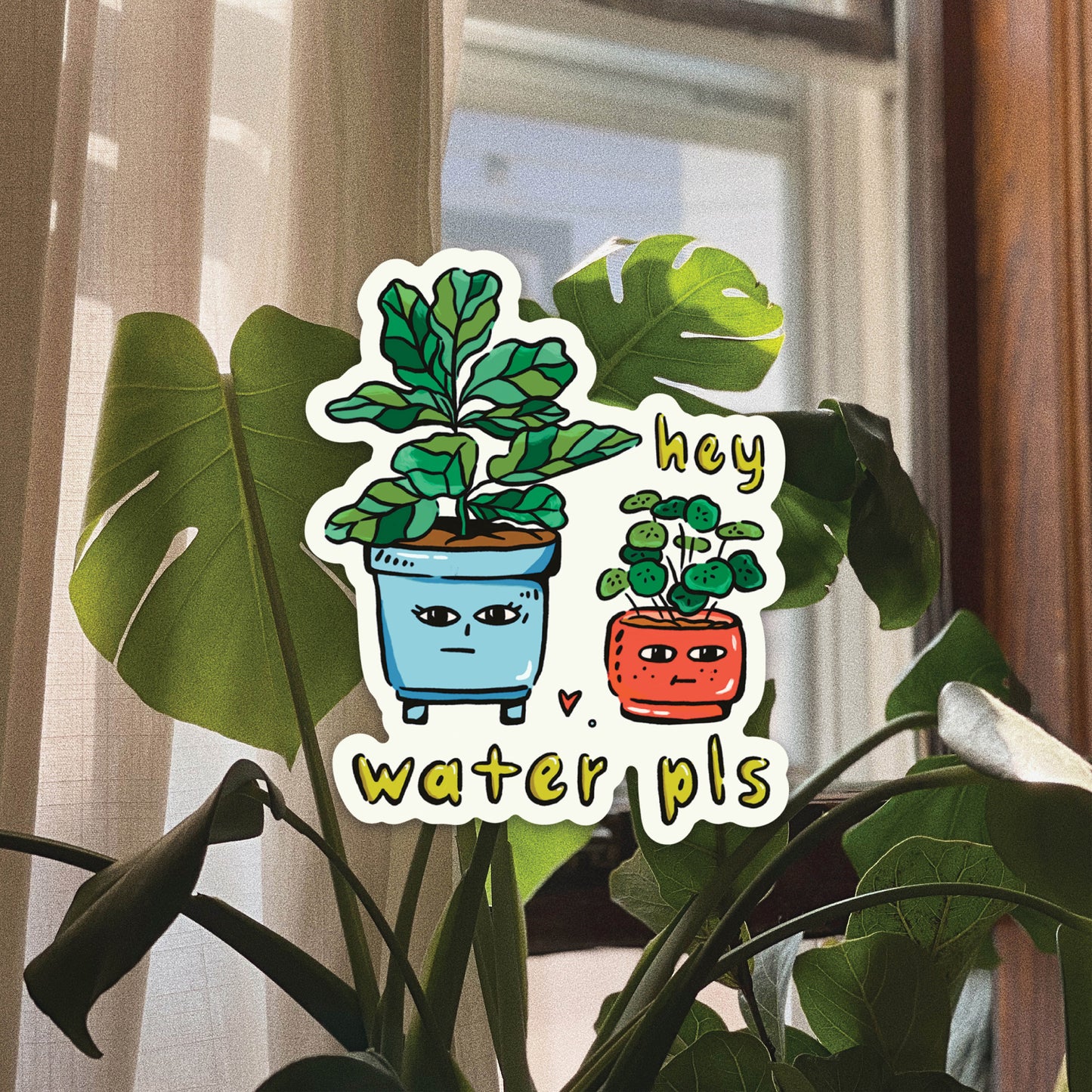 Water Please Sticker