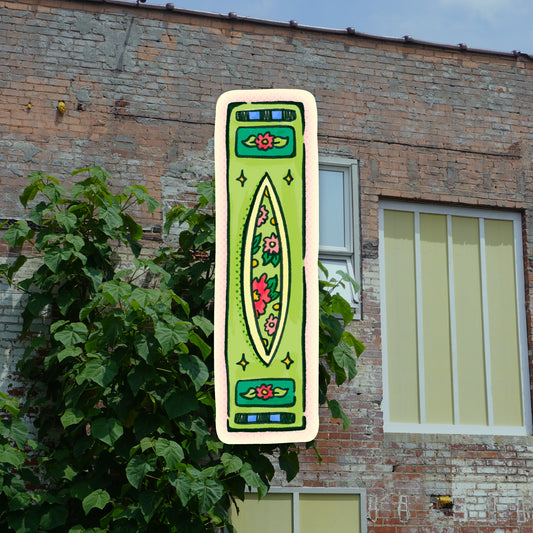 Green Tapestry Sticker
