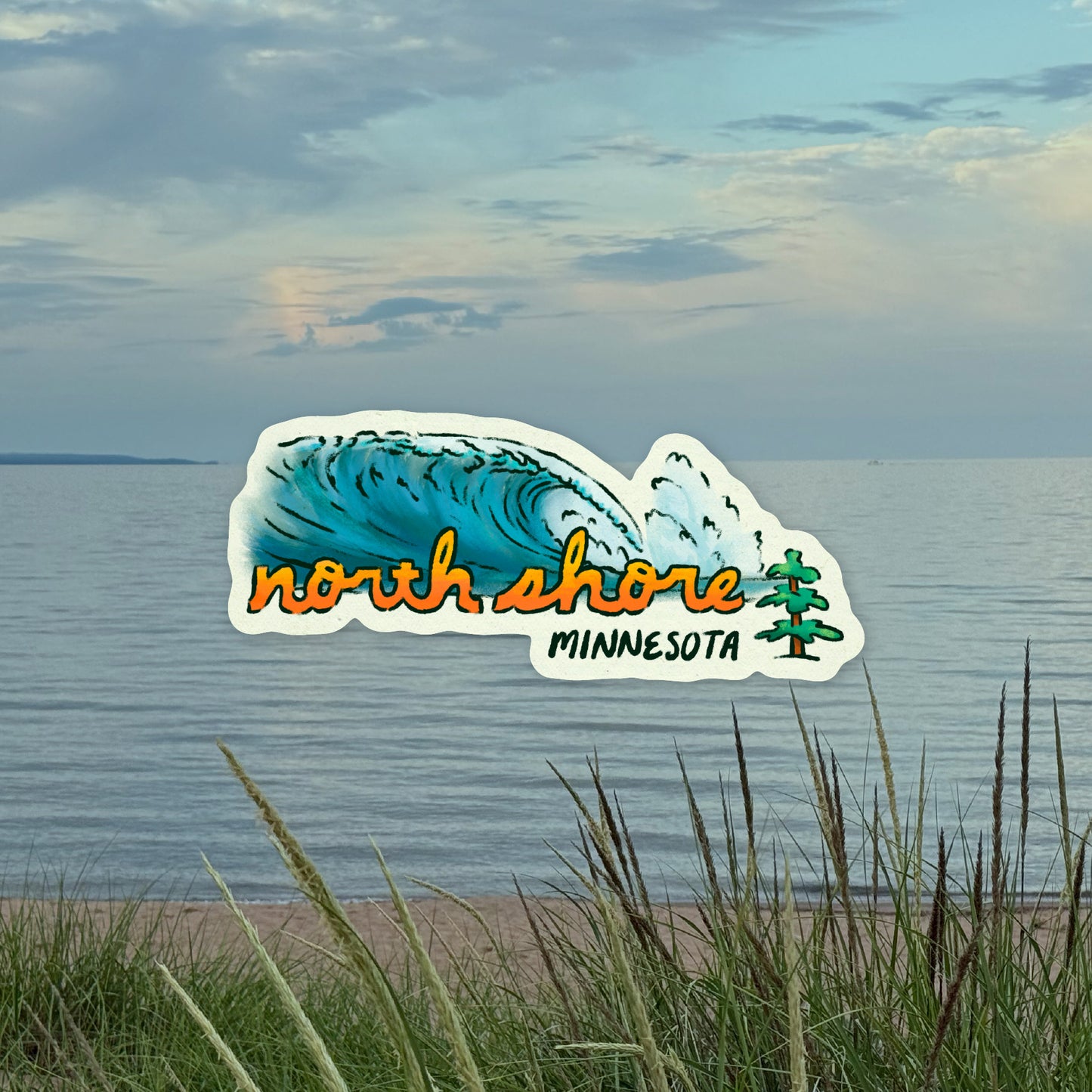 North Shore Minnesota Sticker
