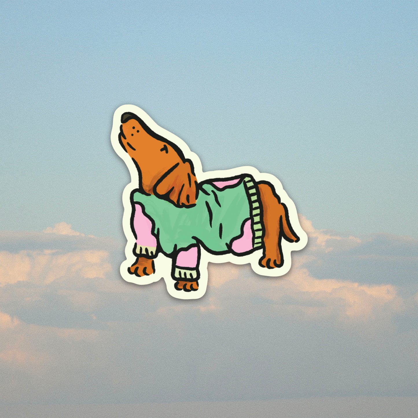 Wiener Dog Sticker