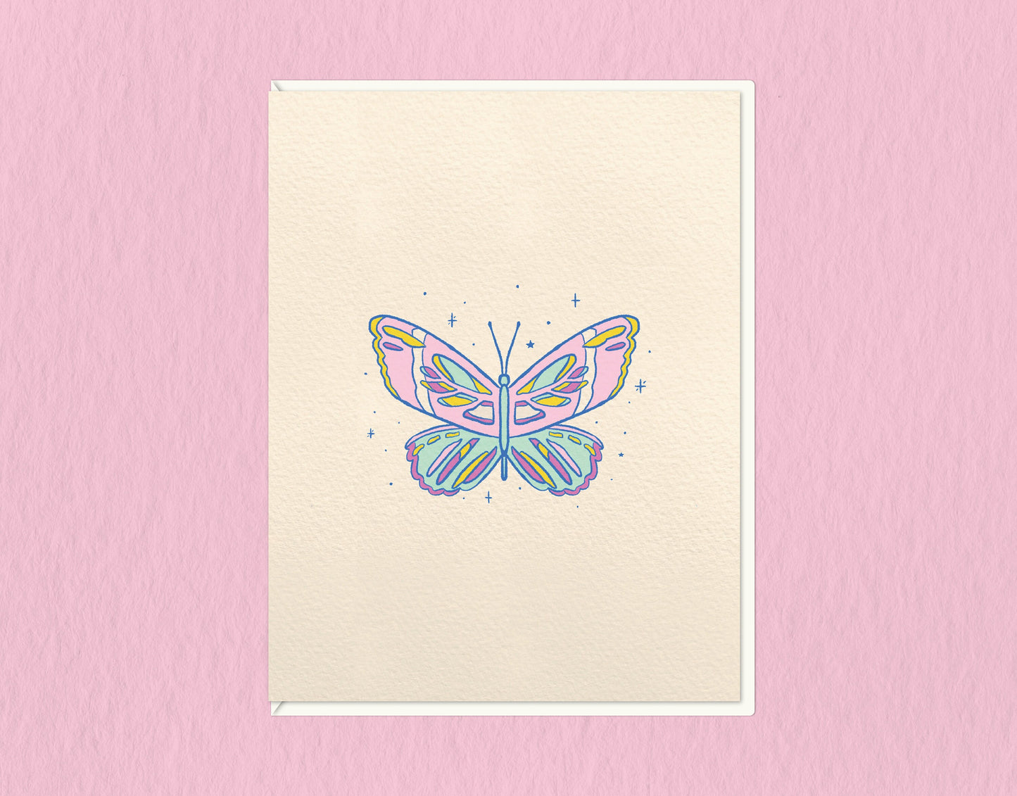 Pastel Butterfly | Greeting Card